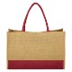 Jute Box Tote Bag