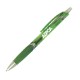 Solana Translucent Barrel Ballpoint Pen w/ Chrome Accents