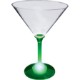 Light Up LED Martini Glass, 10oz.