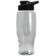 Transparent Grip Poly-Pure Sport Bottle, 27oz. - Drink Thru Lid