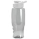 Transparent Grip Poly-Pure Sport Bottle, 27oz. - Drink Thru Lid