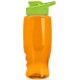 Transparent Grip Poly-Pure Sport Bottle, 27oz. - Drink Thru Lid