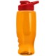 Transparent Grip Poly-Pure Sport Bottle, 27oz. - Drink Thru Lid