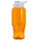Transparent Grip Poly-Pure Sport Bottle, 27oz. - Drink Thru Lid