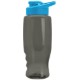 Transparent Grip Poly-Pure Sport Bottle, 27oz. - Drink Thru Lid