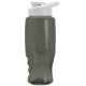 Transparent Grip Poly-Pure Sport Bottle, 27oz. - Drink Thru Lid