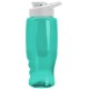 Transparent Grip Poly-Pure Sport Bottle, 27oz. - Drink Thru Lid