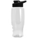 Transparent Grip Poly-Pure Sport Bottle, 27oz. - Drink Thru Lid