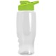 Transparent Grip Poly-Pure Sport Bottle, 27oz. - Drink Thru Lid