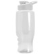 Transparent Grip Poly-Pure Sport Bottle, 27oz. - Drink Thru Lid