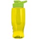Transparent Grip Poly-Pure Sport Bottle, 27oz. - Drink Thru Lid