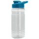 Groove Tritan™ Transparent Sports Bottle, 20oz. - Drink Thru Lid