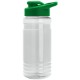 Groove Tritan™ Transparent Sports Bottle, 20oz. - Drink Thru Lid