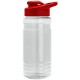 Groove Tritan™ Transparent Sports Bottle, 20oz. - Drink Thru Lid