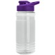 Groove Tritan™ Transparent Sports Bottle, 20oz. - Drink Thru Lid