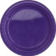 Round Plastic Plate, 7"