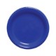 Round Plastic Plate, 7"