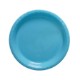 Round Plastic Plate, 7"