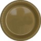 Round Plastic Plate, 7"