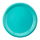 Round Plastic Plate, 7"