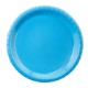 Round Plastic Plate, 7"