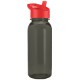 Cadet Tritan™ Transparent Sport Bottle, 18oz. - Flip Straw Lid