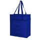 Deluxe Heavy Duty Non-Woven Market Tote with Poly Board Insert