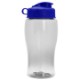 Mini Transparent Sports Bottle, 18oz. - Flip Top Lid