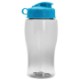 Mini Transparent Sports Bottle, 18oz. - Flip Top Lid