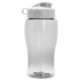 Mini Transparent Sports Bottle, 18oz. - Flip Top Lid