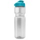 Transparent Sports Bottle, 28oz. - Flip Top Lid