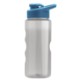 Finger Grip Tritan™ Translucent Bottle, 22oz. - Drink Thru Lid