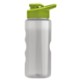 Finger Grip Tritan™ Translucent Bottle, 22oz. - Drink Thru Lid
