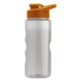 Finger Grip Tritan™ Translucent Bottle, 22oz. - Drink Thru Lid