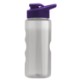 Finger Grip Tritan™ Translucent Bottle, 22oz. - Drink Thru Lid