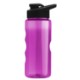 Finger Grip Tritan™ Translucent Bottle, 22oz. - Drink Thru Lid