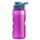 Finger Grip Tritan™ Translucent Bottle, 22oz. - Drink Thru Lid
