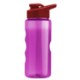 Finger Grip Tritan™ Translucent Bottle, 22oz. - Drink Thru Lid