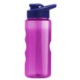 Finger Grip Tritan™ Translucent Bottle, 22oz. - Drink Thru Lid
