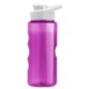 Finger Grip Tritan™ Translucent Bottle, 22oz. - Drink Thru Lid