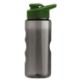 Finger Grip Tritan™ Translucent Bottle, 22oz. - Drink Thru Lid