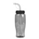 Transparent Grip Poly-Pure Sport Bottle, 27oz. - Straw Lid