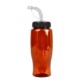 Transparent Grip Poly-Pure Sport Bottle, 27oz. - Straw Lid