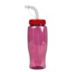Transparent Grip Poly-Pure Sport Bottle, 27oz. - Straw Lid