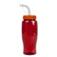 Transparent Grip Poly-Pure Sport Bottle, 27oz. - Straw Lid