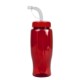 Transparent Grip Poly-Pure Sport Bottle, 27oz. - Straw Lid