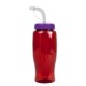 Transparent Grip Poly-Pure Sport Bottle, 27oz. - Straw Lid