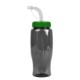 Transparent Grip Poly-Pure Sport Bottle, 27oz. - Straw Lid