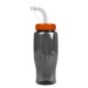 Transparent Grip Poly-Pure Sport Bottle, 27oz. - Straw Lid