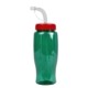 Transparent Grip Poly-Pure Sport Bottle, 27oz. - Straw Lid